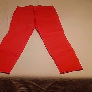 Talbots Orange Size 16 Slim Ankle Jeans